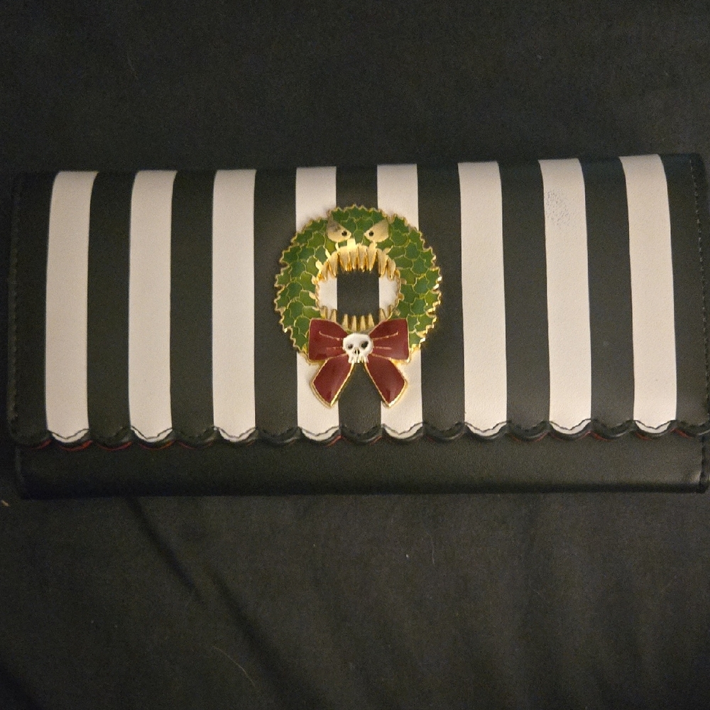 Nightmare Before Christmas Wreath Wallet